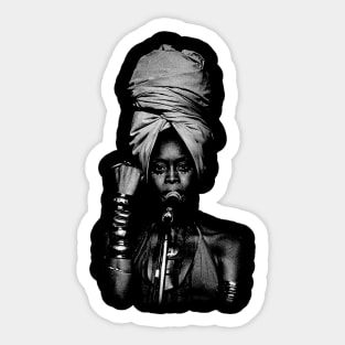 Graphic Vintage Erykah Music Lover Gifts Sticker